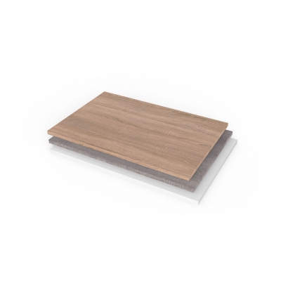 9381L - Top in legno per tavolo, 1046x674 mm